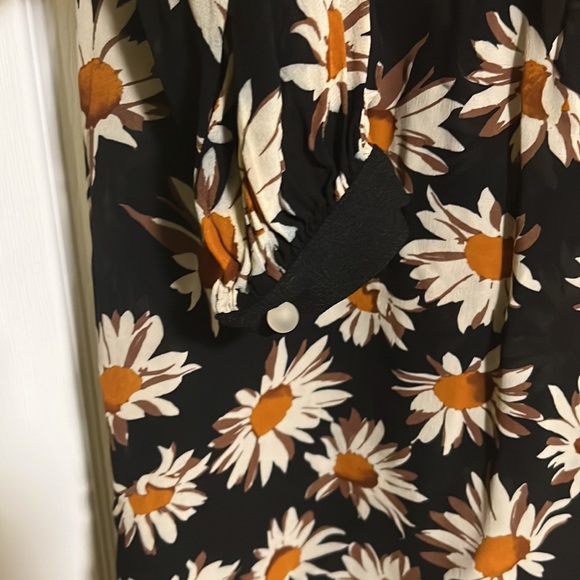 Sonia Rykiel Sheer Floral Print Dress - Picture 5 of 7
